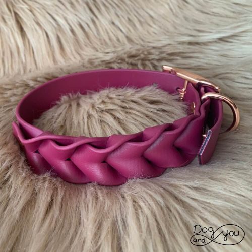 BioThane® fonott nyakörv Pandora style 2,5 cm