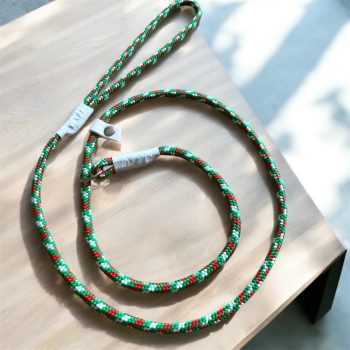 Magyar mintás retriver póráz 6mm kötélből