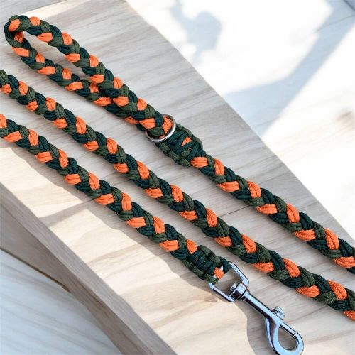 Lapos Paracord kutya póráz Vadász színek