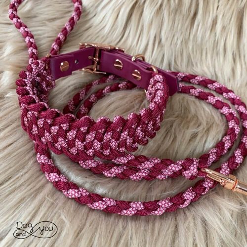 paracordnyakorv-paracordporaz-fonottnyakorv-fonottporaz-ejtoernyozsinor-kutyanyakorv-kutyaporaz-szett