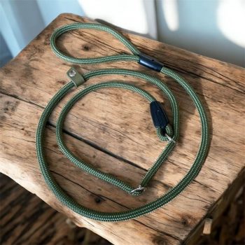 Retriver kötélpóráz sima 8mm KHAKI ZÖLD