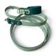 Biothane kutya nyakörv-póráz szett Méreg zöld-Sea Green (Elite kollekció)